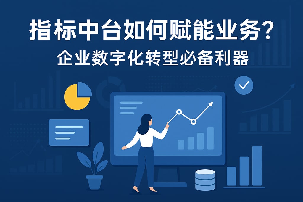 指标中台如何赋能业务？企业数字化转型必备利器