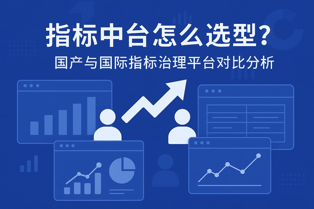 指标中台怎么选型？国产与国际指标治理平台对比分析