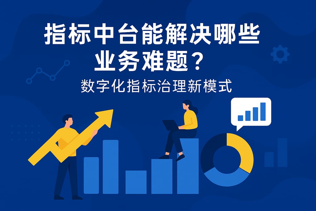 指标中台能解决哪些业务难题？数字化指标治理新模式