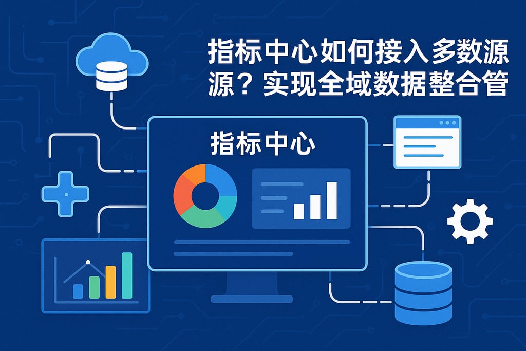 指标中心如何接入多数据源？实现全域数据整合管理