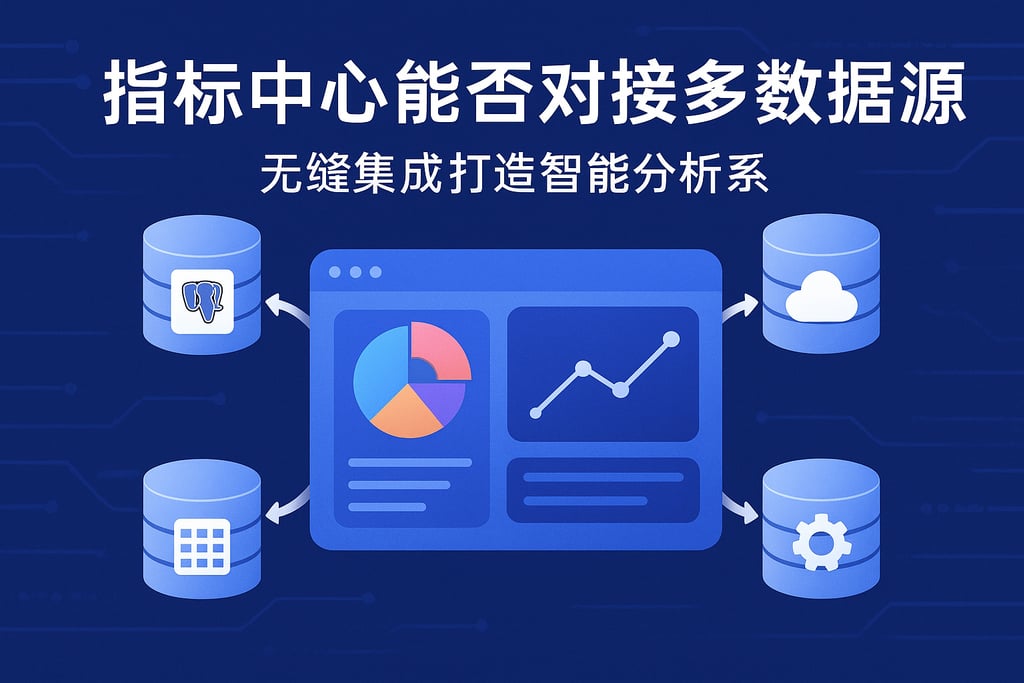 指标中心能否对接多数据源？无缝集成打造智能分析体系