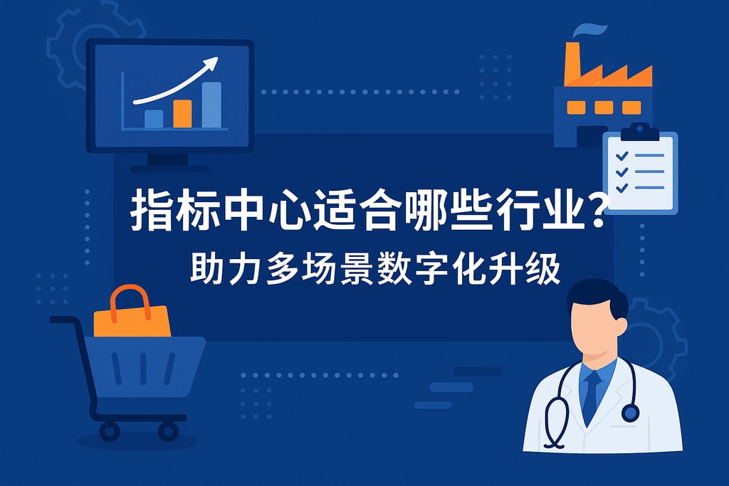 指标中心适合哪些行业？助力多场景数字化升级