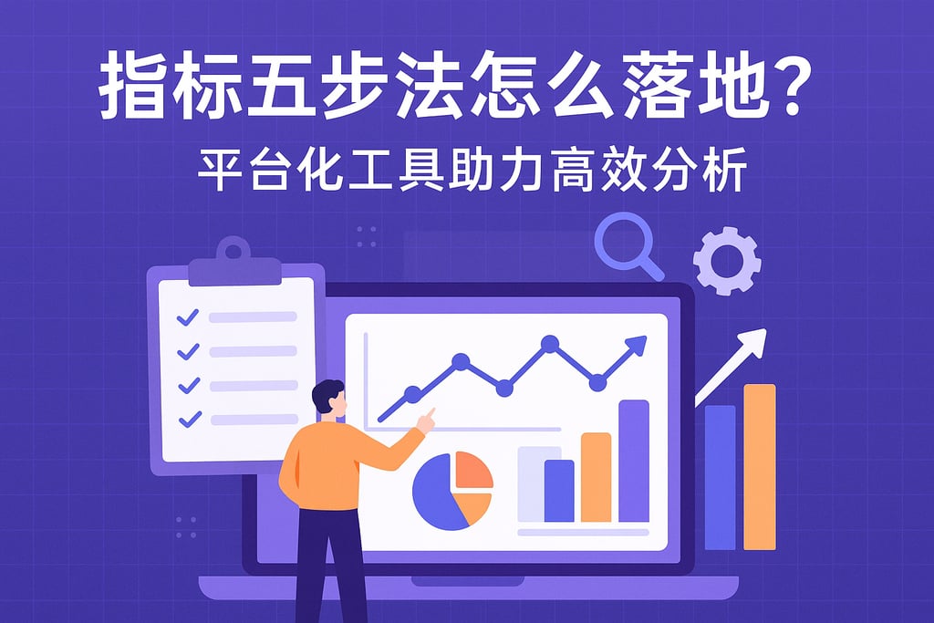 指标五步法怎么落地？平台化工具助力高效分析