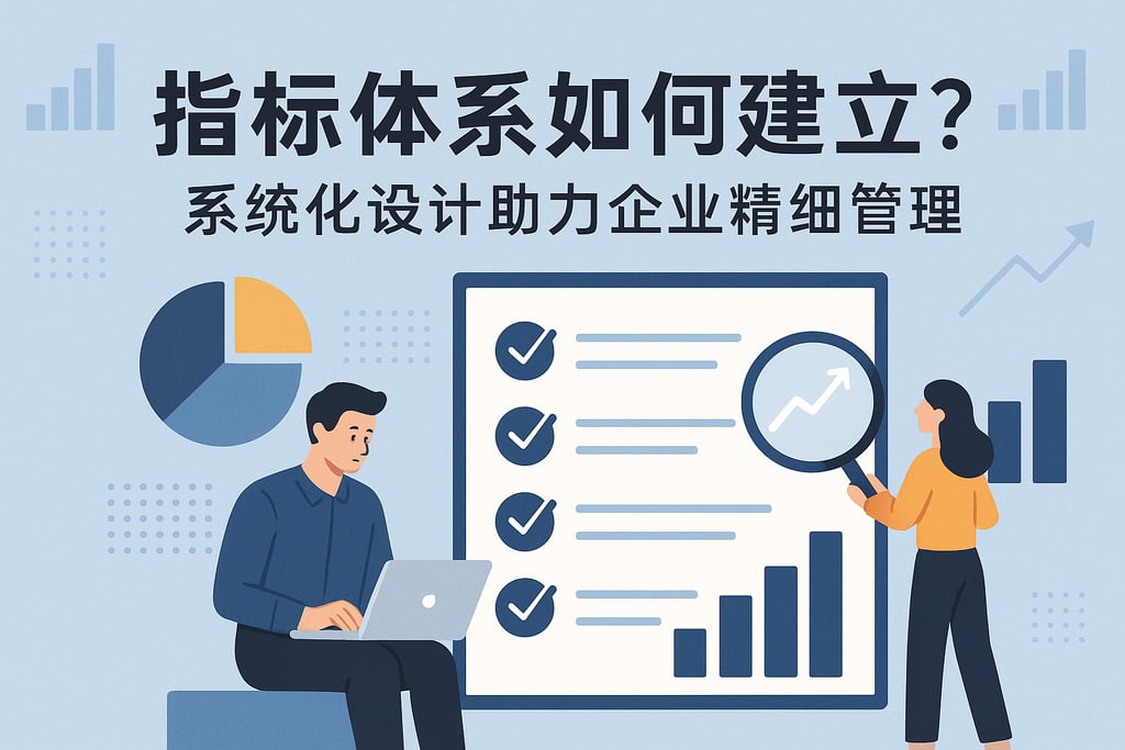 指标体系如何建立？系统化设计助力企业精细管理