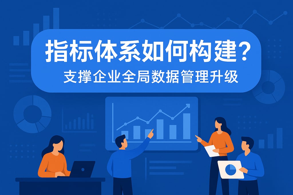 指标体系如何构建？支撑企业全局数据管理升级