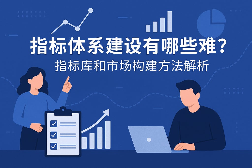 指标体系建设有哪些难点？指标库和市场构建方法解析