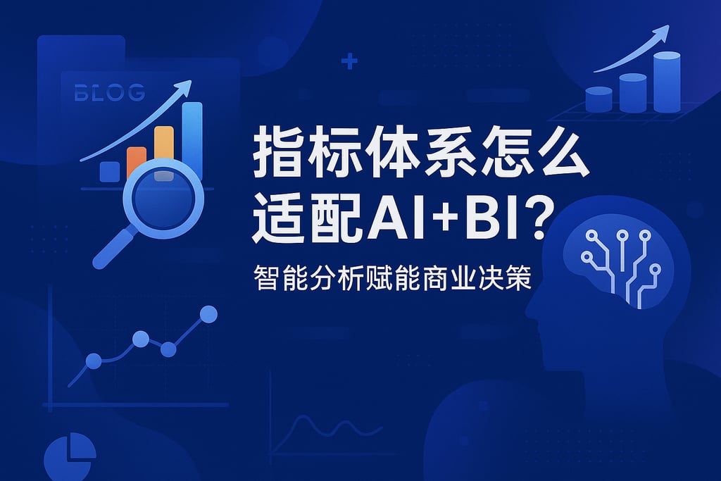 指标体系怎么适配AI+BI？智能分析赋能商业决策
