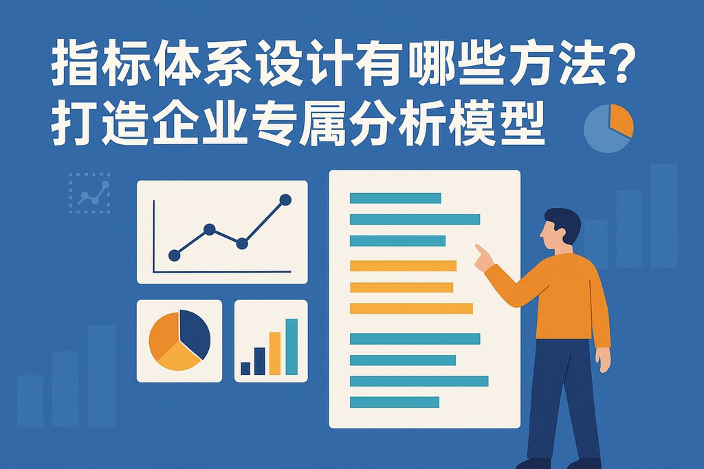 指标体系设计有哪些方法？打造企业专属分析模型