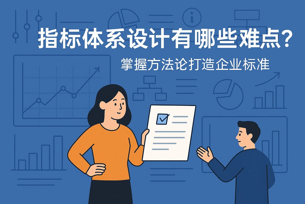 指标体系设计有哪些难点？掌握方法论打造企业标准