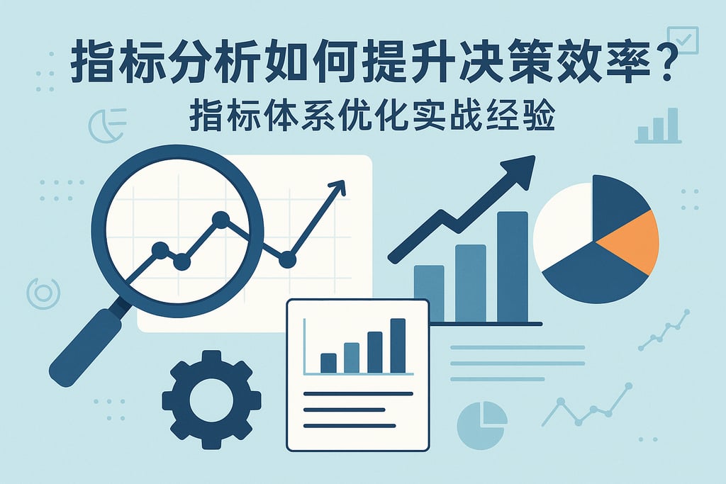 指标分析如何提升决策效率？指标体系优化实战经验