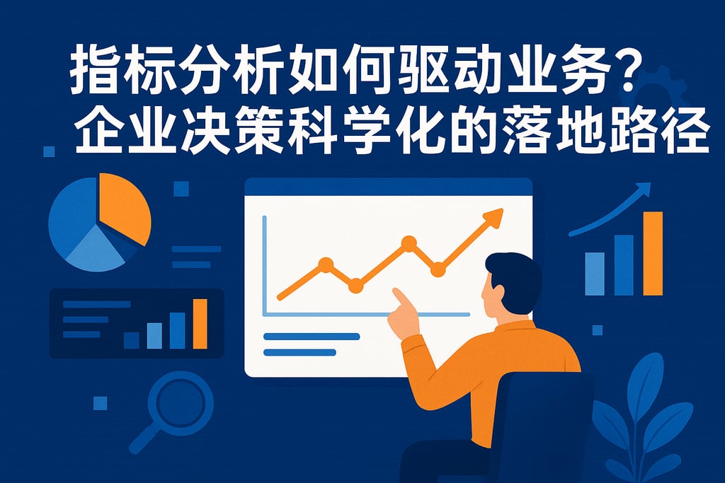 指标分析如何驱动业务？企业决策科学化的落地路径