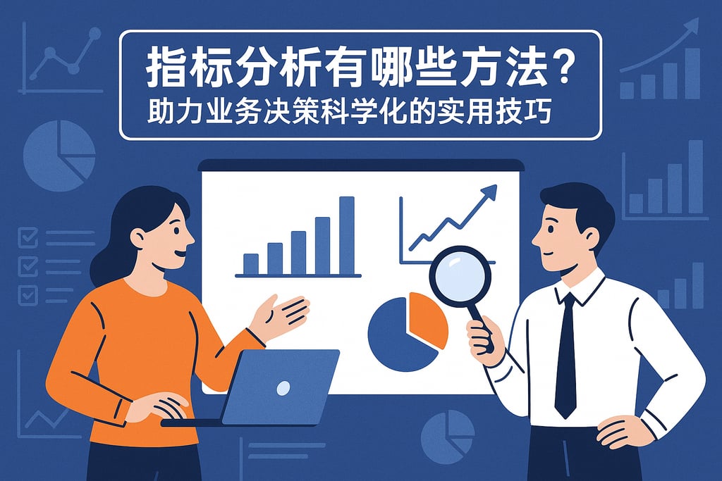 指标分析有哪些方法？助力业务决策科学化的实用技巧