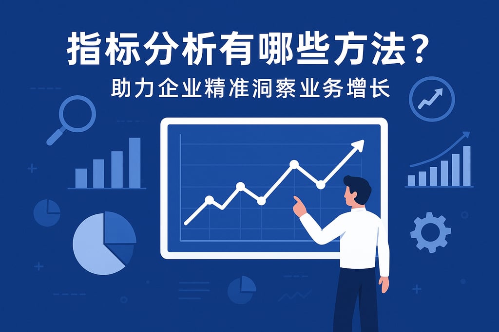 指标分析有哪些方法？助力企业精准洞察业务增长