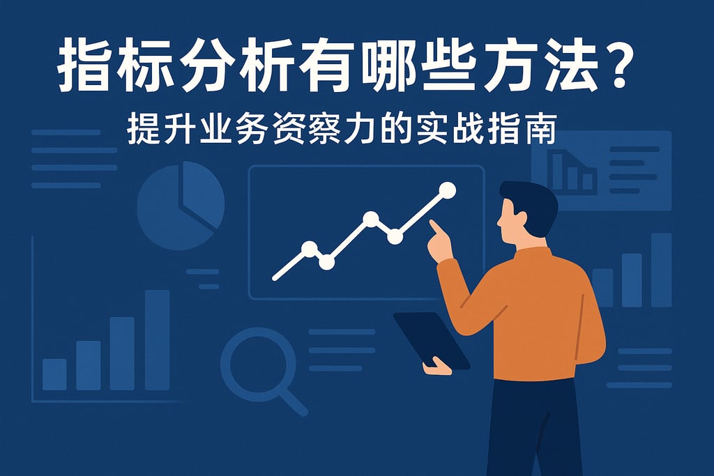 指标分析有哪些方法？提升业务洞察力的实战指南