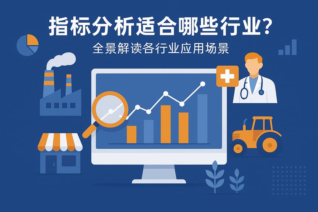 指标分析适合哪些行业？全景解读各行业应用场景