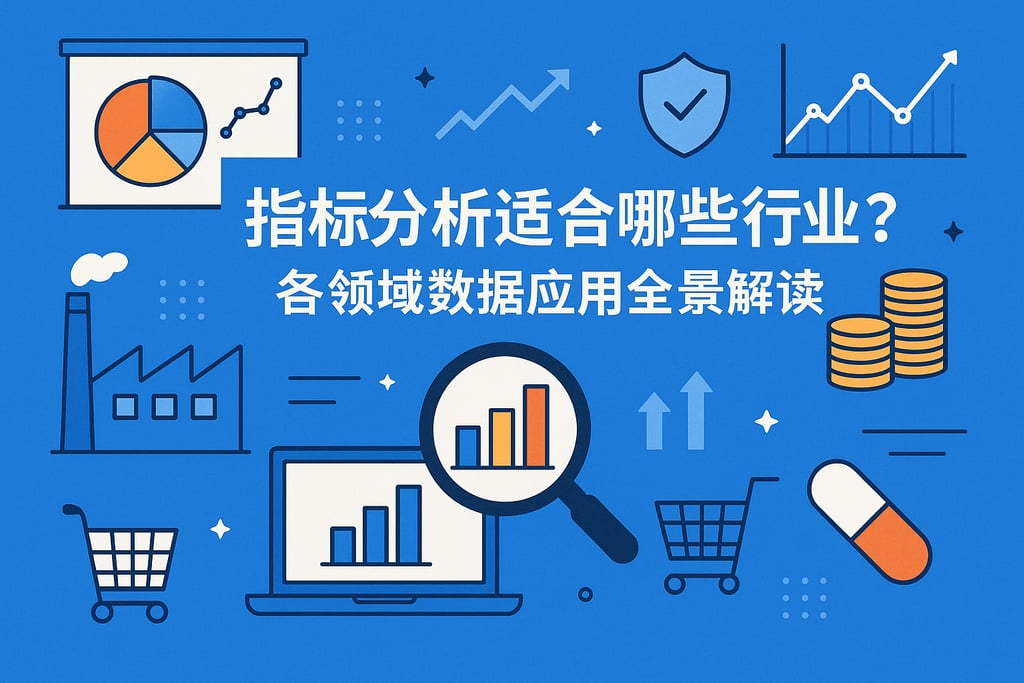 指标分析适合哪些行业？各领域数据应用全景解读