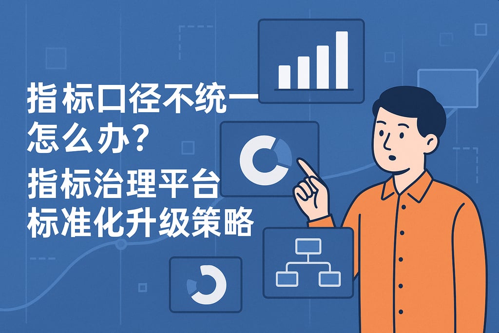 指标口径不统一怎么办？指标治理平台标准化升级策略