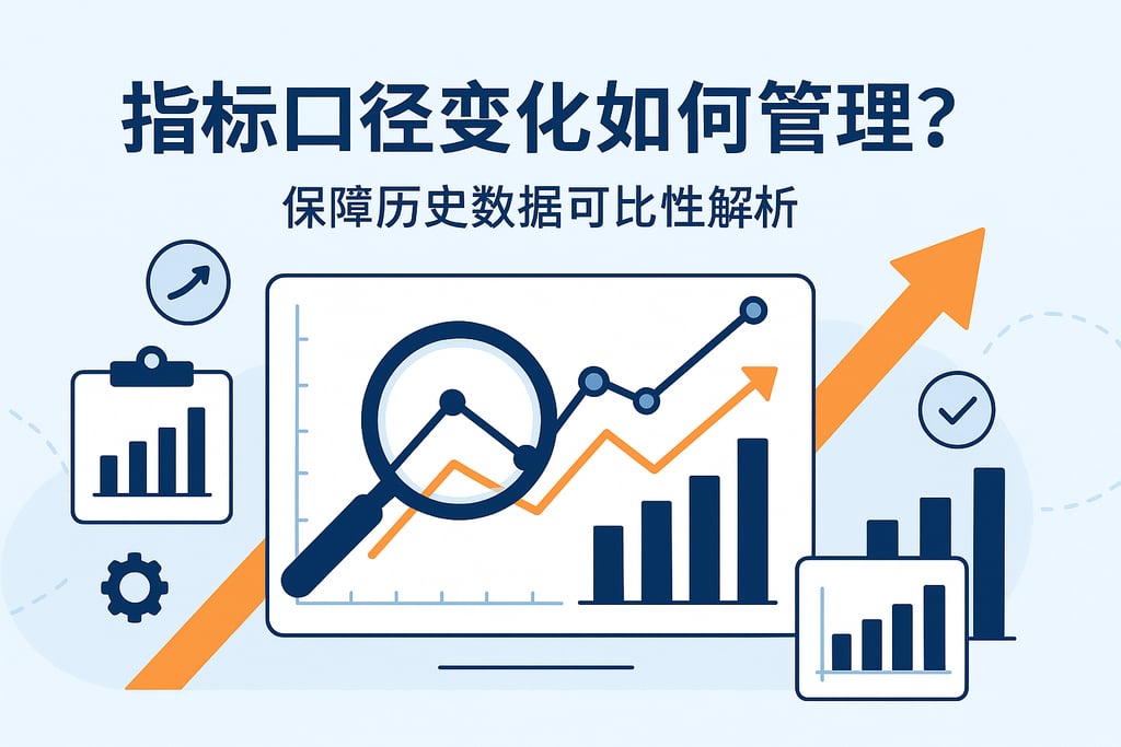 指标口径变化如何管理？保障历史数据可比性解析