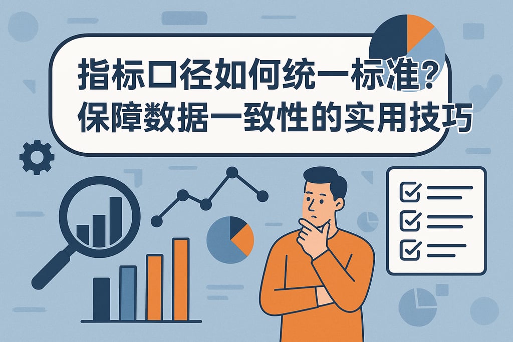 指标口径如何统一标准？保障数据一致性的实用技巧