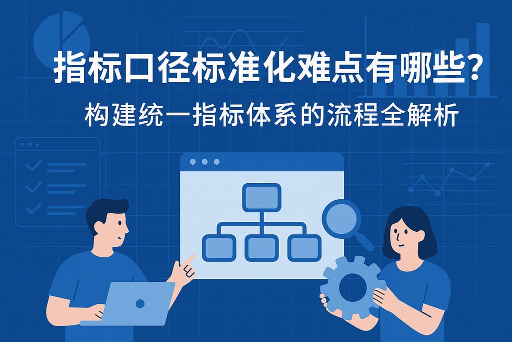 指标口径标准化难点有哪些？构建统一指标体系的流程全解析
