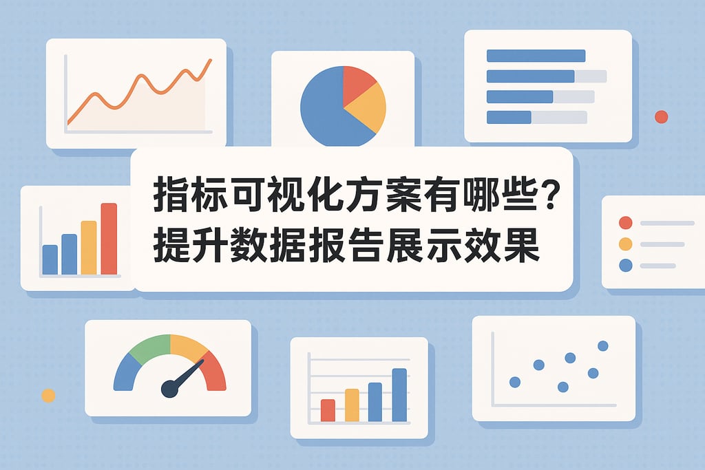 指标可视化方案有哪些？提升数据报告展示效果