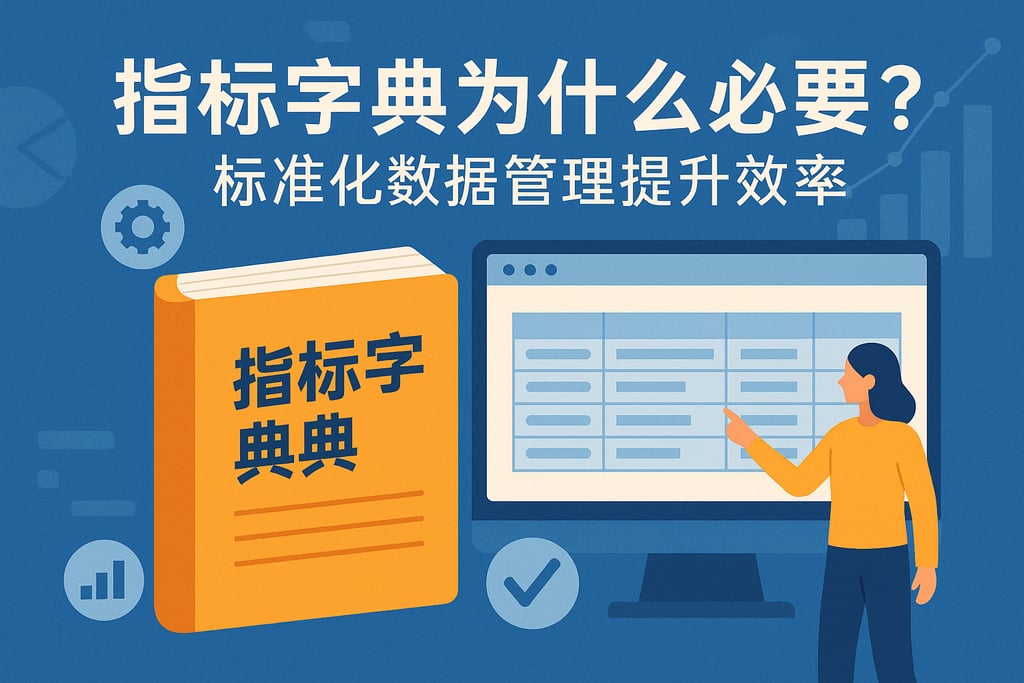 指标字典为什么必要？标准化数据管理提升效率