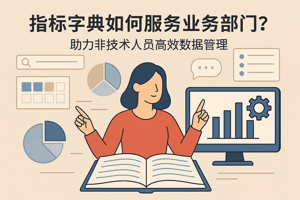 指标字典如何服务业务部门？助力非技术人员高效数据管理