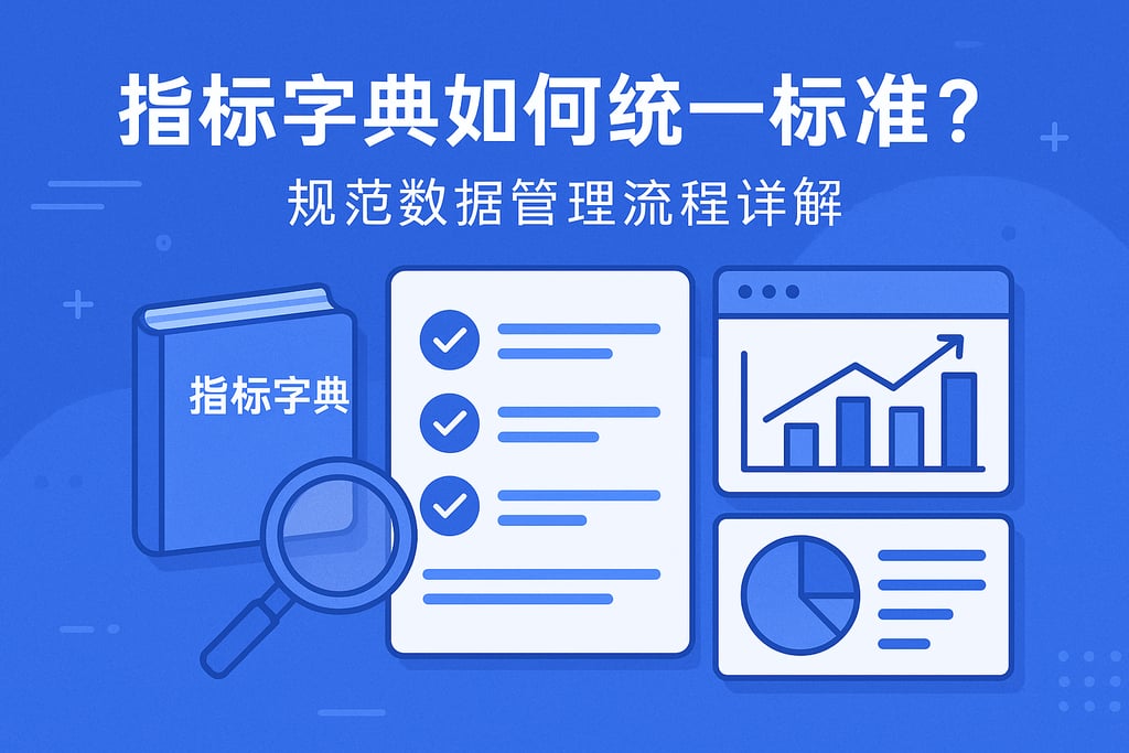 指标字典如何统一标准？规范数据管理流程详解