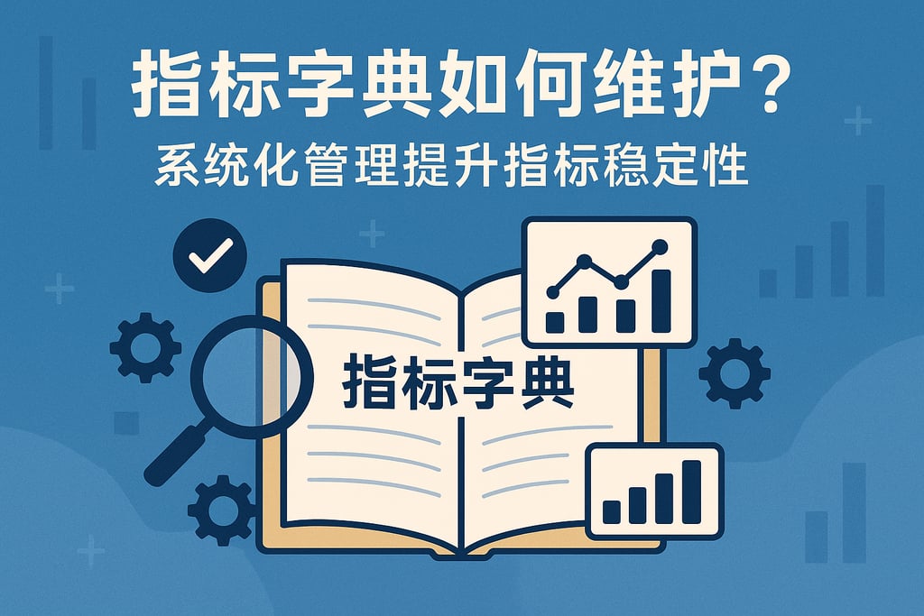 指标字典如何维护？系统化管理提升指标稳定性