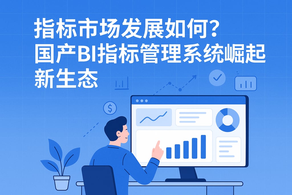 指标市场发展如何？国产BI指标管理系统崛起新生态