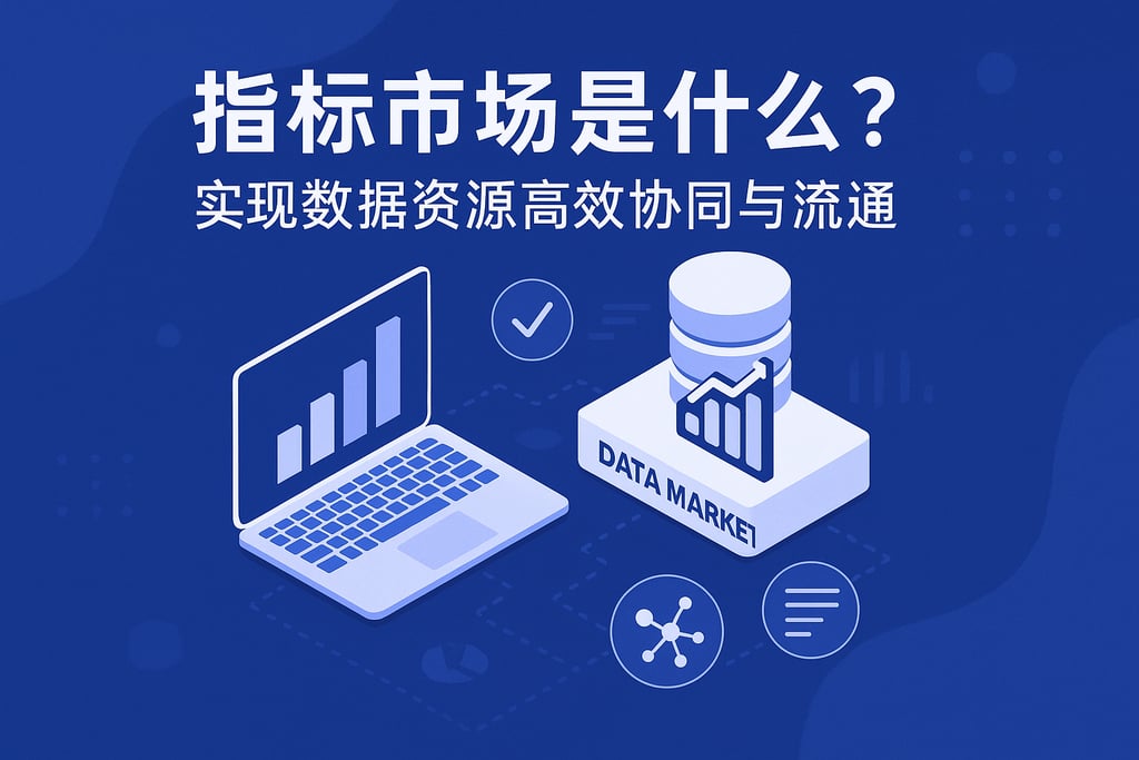 指标市场是什么？实现数据资源高效协同与流通