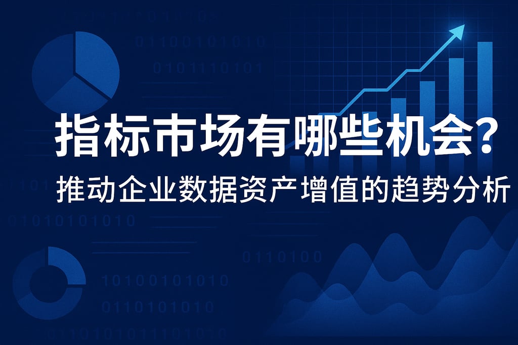 指标市场有哪些机会？推动企业数据资产增值的趋势分析