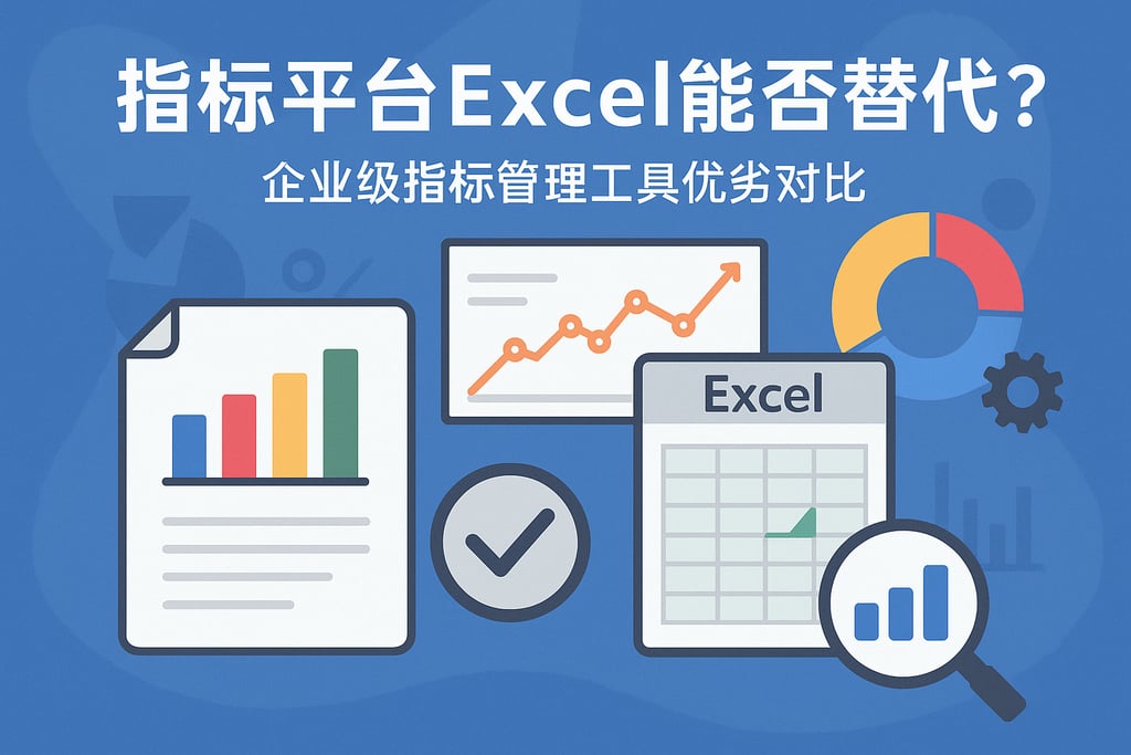 指标平台Excel能否替代？企业级指标管理工具优劣对比