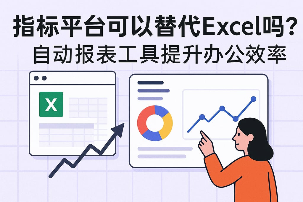 指标平台可以替代Excel吗？自动报表工具提升办公效率