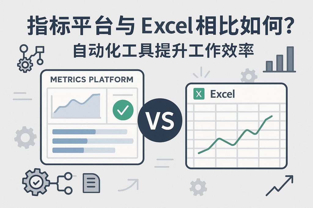 指标平台和Excel相比如何？自动化工具提升工作效率