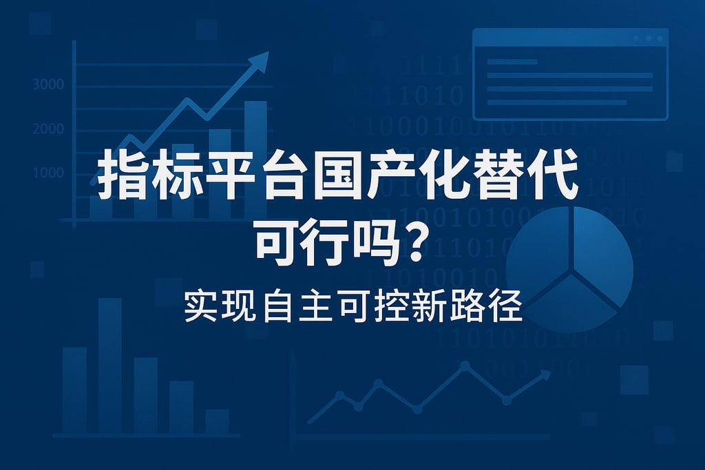 指标平台国产化替代可行吗？实现自主可控新路径