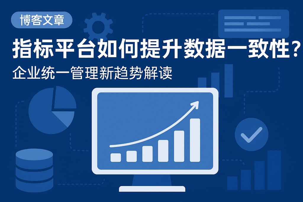 指标平台如何提升数据一致性？企业统一管理新趋势解读