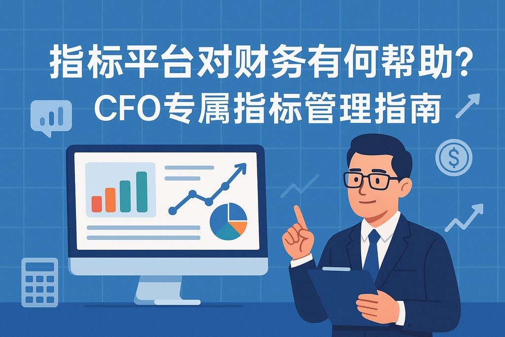 指标平台对财务有何帮助？CFO专属指标管理指南