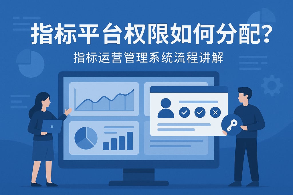 指标平台权限如何分配？指标运营管理系统流程讲解