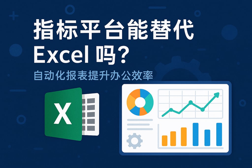 指标平台能替代Excel吗？自动化报表提升办公效率