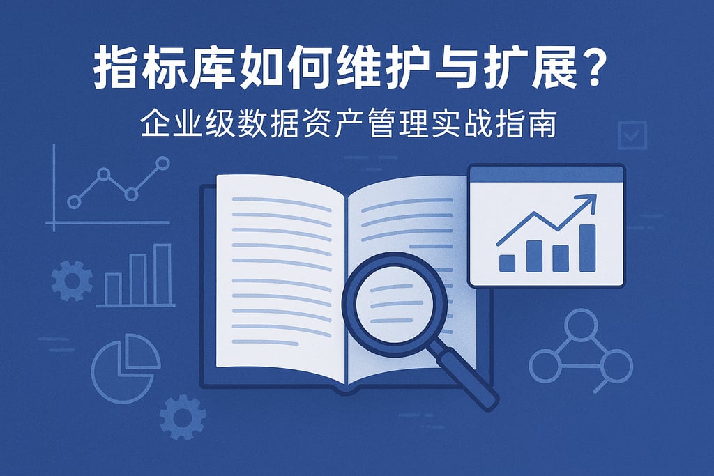 指标库如何维护与扩展？企业级数据资产管理实战指南