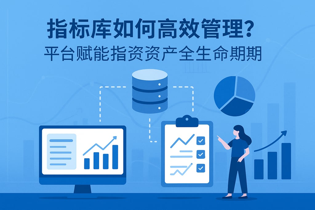 指标库如何高效管理？平台赋能指标资产全生命周期