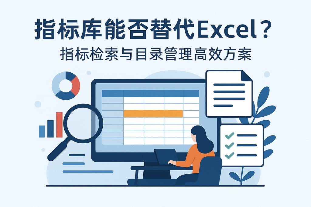 指标库能否替代Excel？指标检索与目录管理高效方案