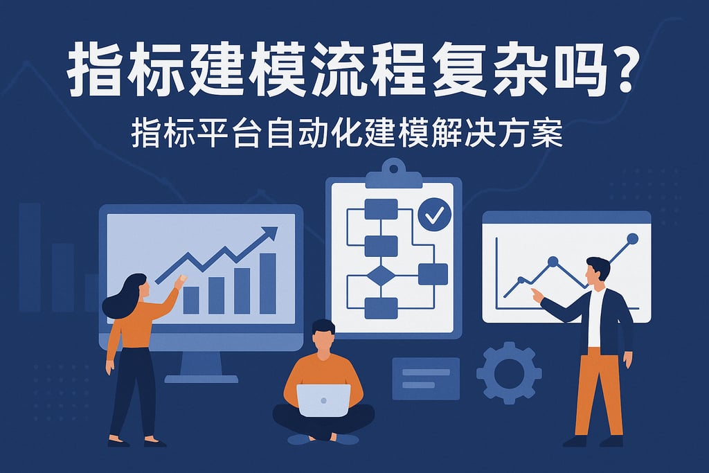 指标建模流程复杂吗？指标平台自动化建模解决方案