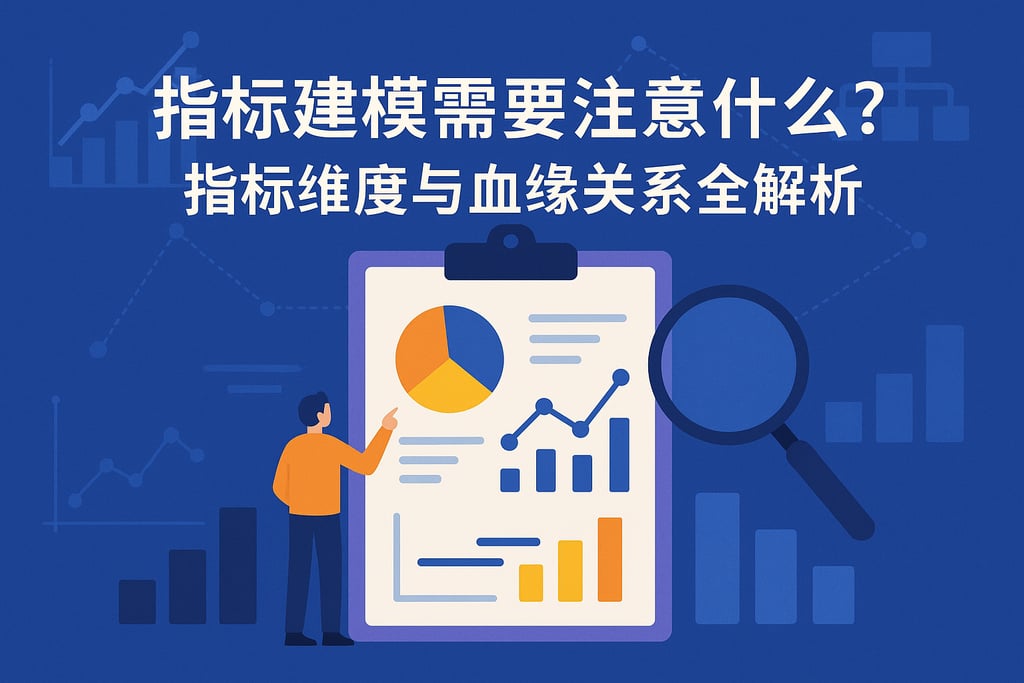 指标建模需要注意什么？指标维度与血缘关系全解析