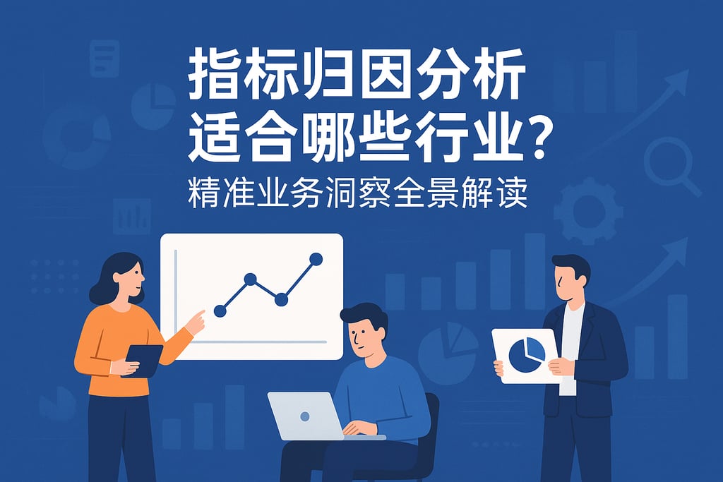 指标归因分析适合哪些行业？精准业务洞察全景解读
