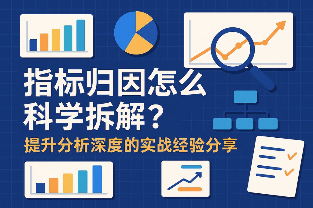 指标归因怎么科学拆解？提升分析深度的实战经验分享