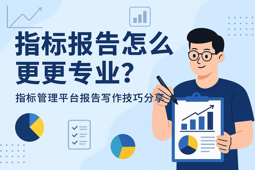 指标报告怎么写更专业？指标管理平台报告写作技巧分享