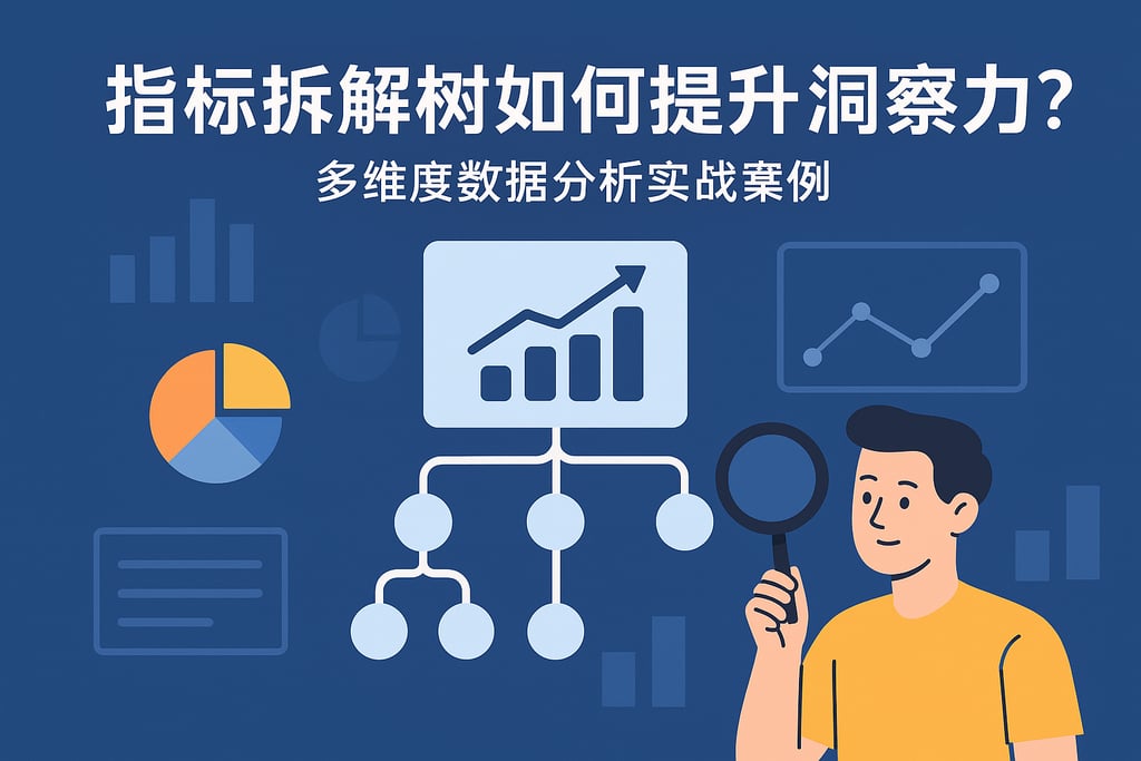 指标拆解树如何提升洞察力？多维度数据分析实战案例