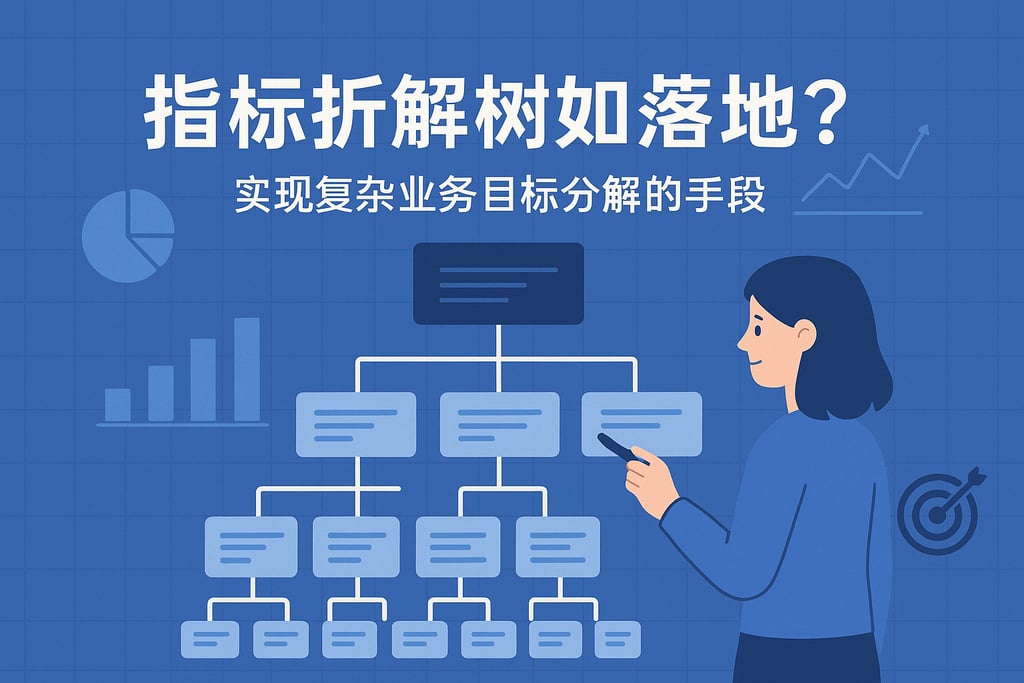 指标拆解树如何落地？实现复杂业务目标分解的手段
